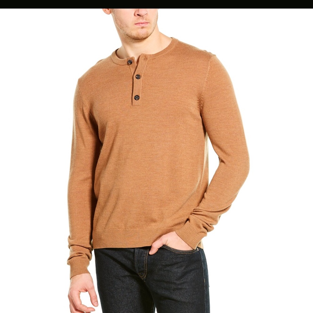 NWOT Luxury wool menโs sweater.
